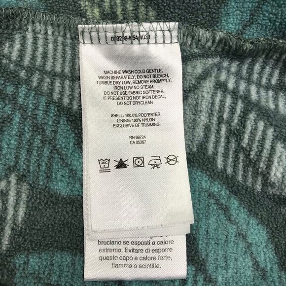 COLUMBIA Mountain Side Benton Springs T-Snap Fleece Pullover Women M Outdoor Y2K - Picture 9 of 13